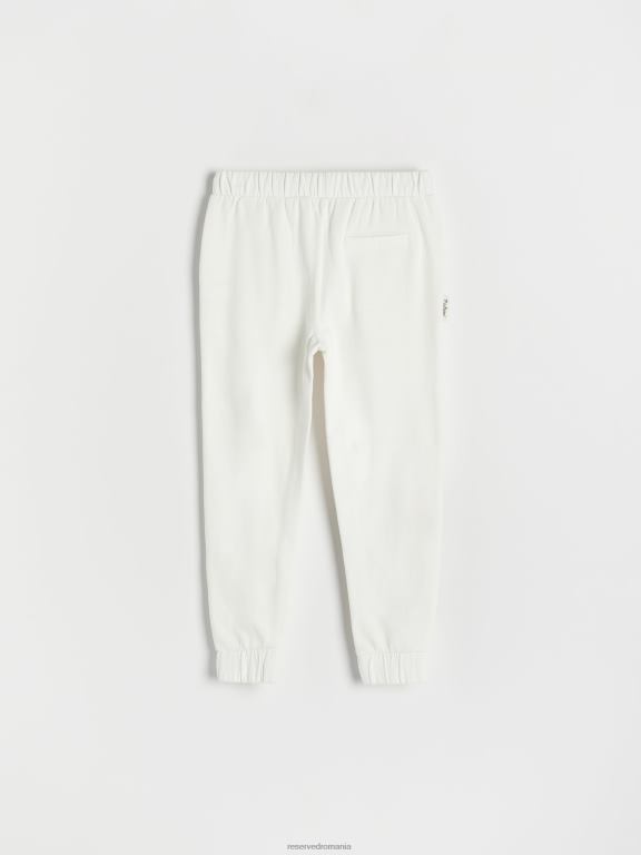 cremă Reserved fetelor îmbrăcăminte pantaloni de trening pusheen 648HZ1981