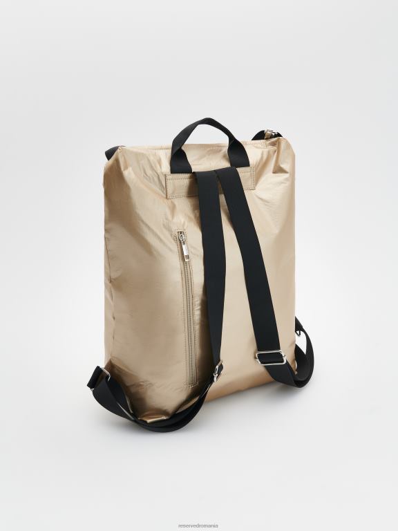 de aur Reserved femei accesorii rucsac cu maner 648HZ154