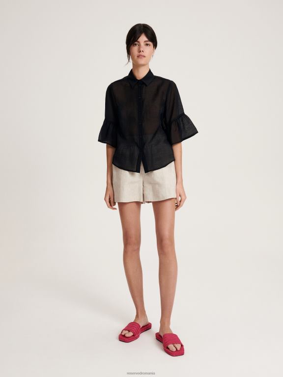 fucsie Reserved femei pantofi glisoare 648HZ963