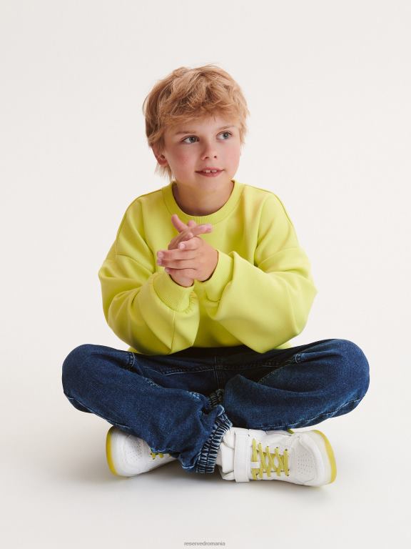 galben verde Reserved băieți îmbrăcăminte hanorac imprimat 648HZ2162