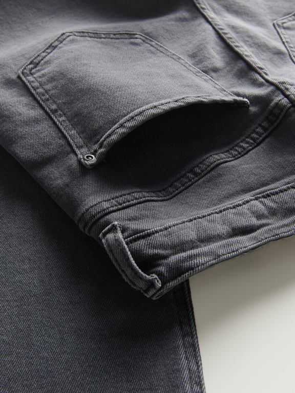 gri Reserved femei îmbrăcăminte blugi mom fit 648HZ793