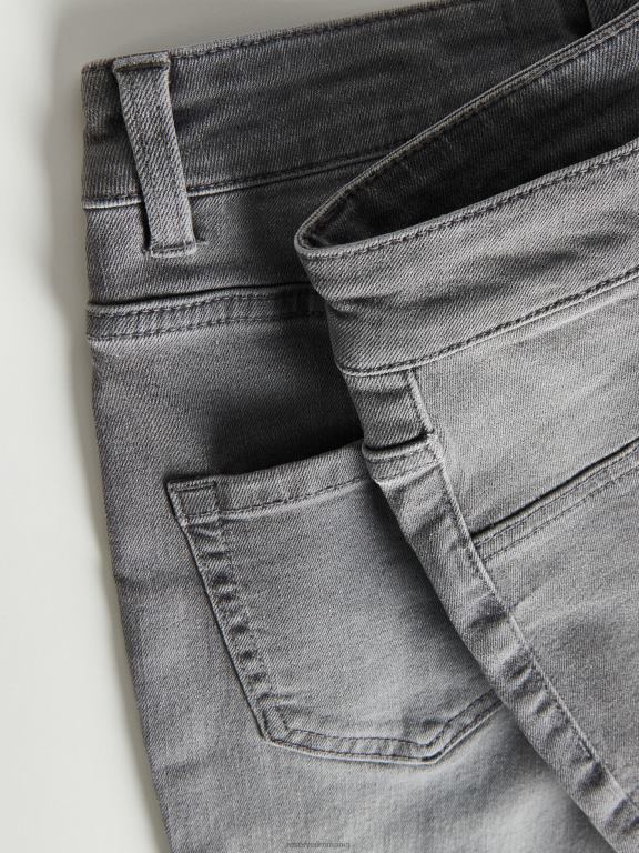 gri Reserved femei îmbrăcăminte blugi slim fit 648HZ798