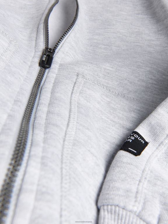 gri deschis Reserved băieți îmbrăcăminte hanorac din bumbac 648HZ2061