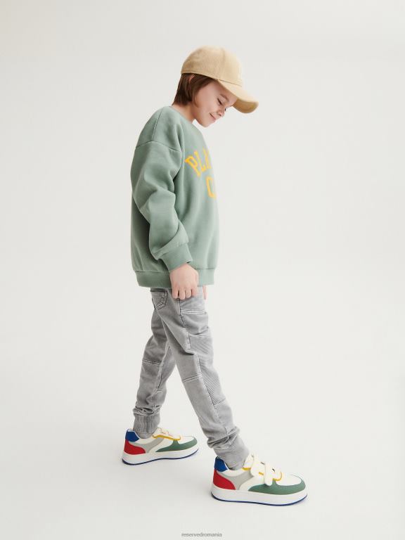 gri deschis Reserved băieți îmbrăcăminte pantaloni de jogging transpirați 648HZ2104