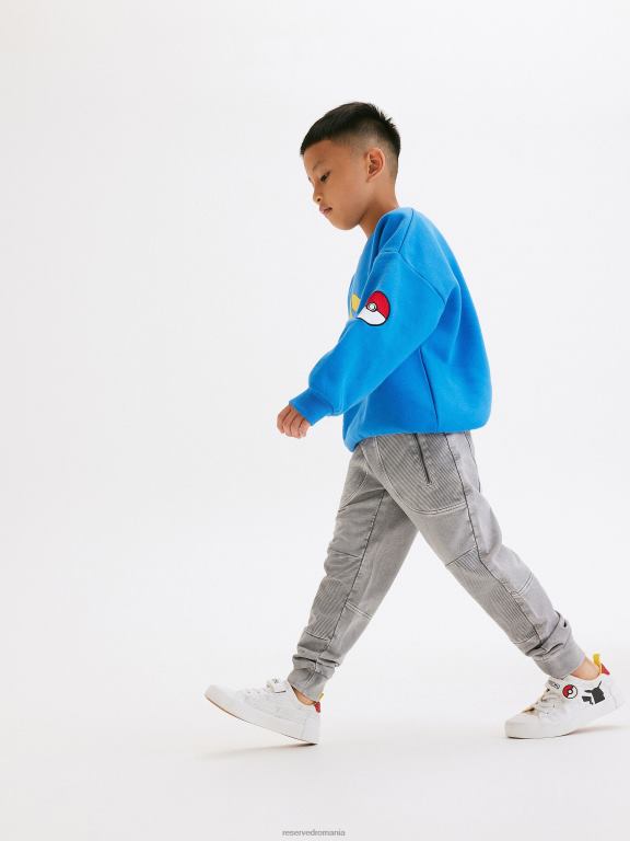 gri deschis Reserved băieți îmbrăcăminte pantaloni de jogging transpirați 648HZ2104