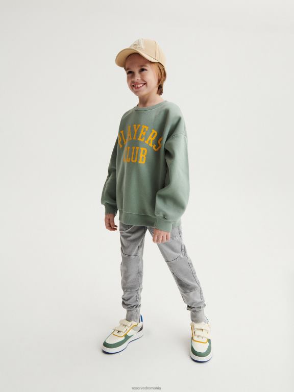 gri deschis Reserved băieți îmbrăcăminte pantaloni de jogging transpirați 648HZ2184