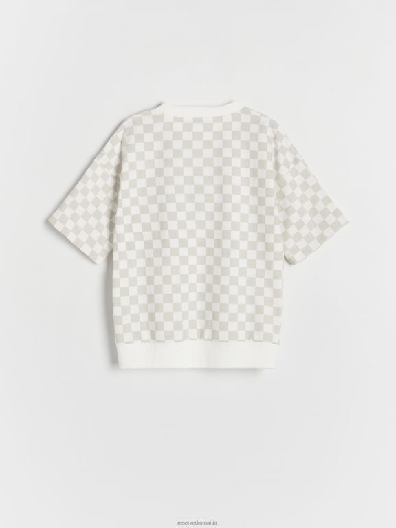 gri deschis Reserved băieți îmbrăcăminte tricou 648HZ2108