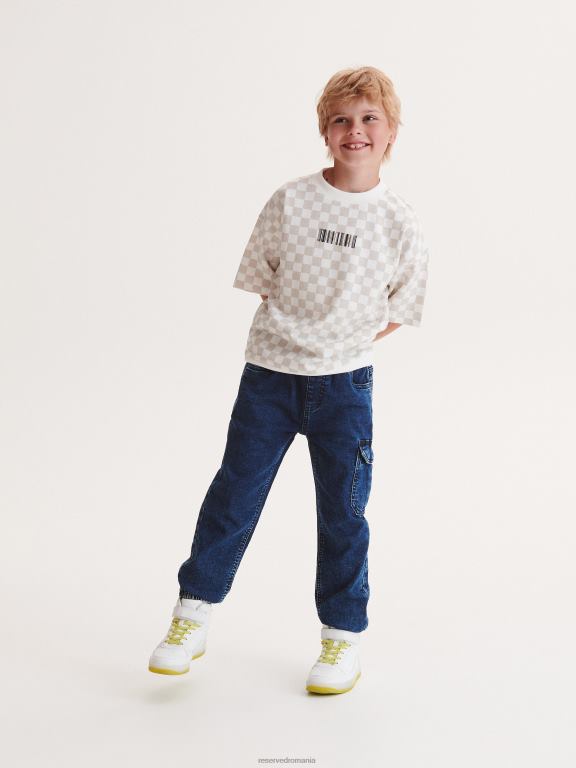 gri deschis Reserved băieți îmbrăcăminte tricou 648HZ2108