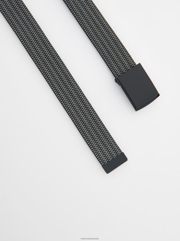 gri deschis Reserved bărbați accesorii centura cu catarama 648HZ1692