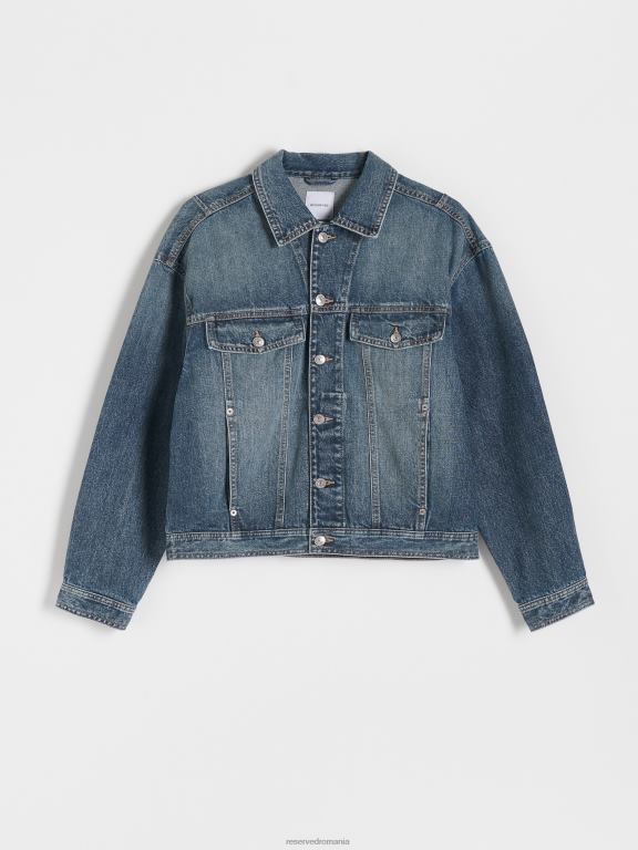 gri deschis Reserved bărbați îmbrăcăminte jacheta denim 648HZ1631