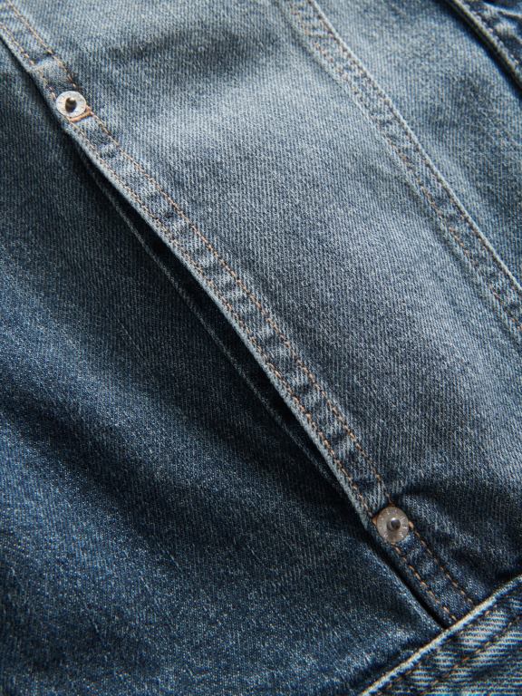 gri deschis Reserved bărbați îmbrăcăminte jacheta denim 648HZ1631