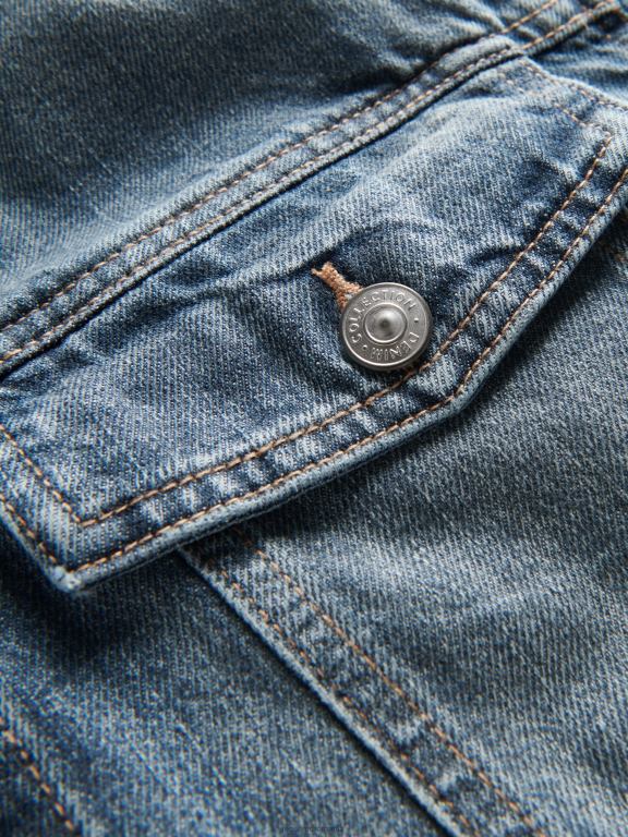 gri deschis Reserved bărbați îmbrăcăminte jacheta denim 648HZ1631