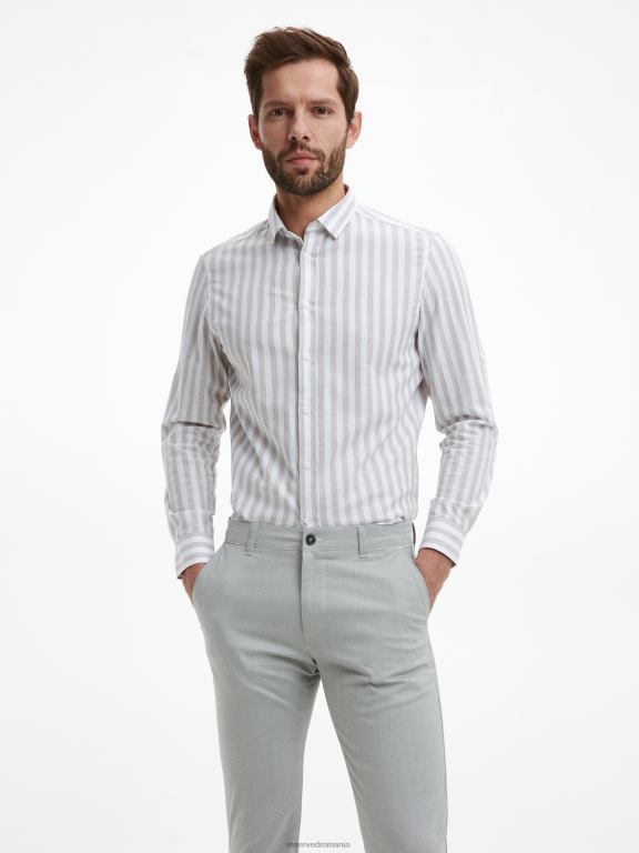 gri deschis Reserved bărbați îmbrăcăminte pantaloni chino slim 648HZ1504