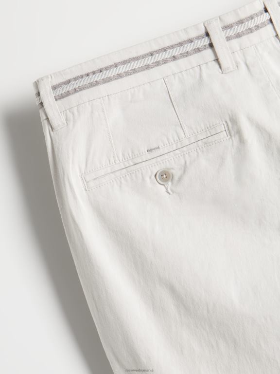 gri deschis Reserved bărbați îmbrăcăminte pantaloni chino slim 648HZ1525