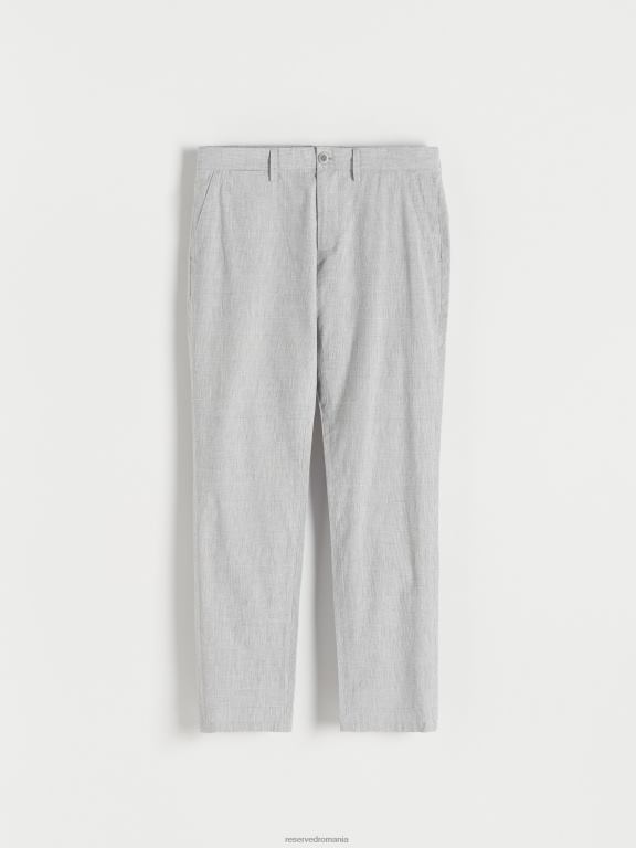 gri deschis Reserved bărbați îmbrăcăminte pantaloni chino slim fit noi 648HZ1354