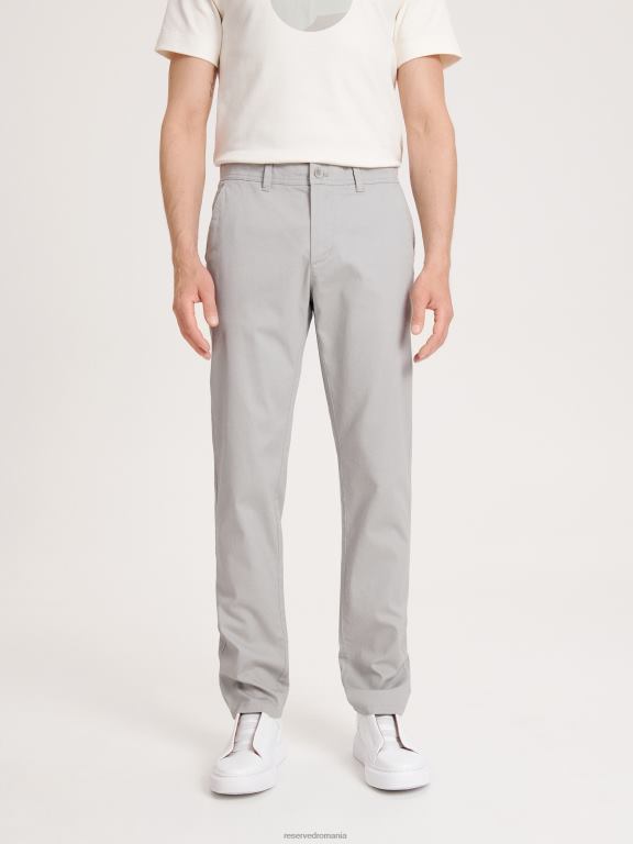 gri deschis Reserved bărbați îmbrăcăminte pantaloni chino slim fit noi 648HZ1510