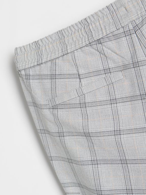 gri deschis Reserved bărbați îmbrăcăminte pantaloni de jogging din amestec de vascoza 648HZ1523