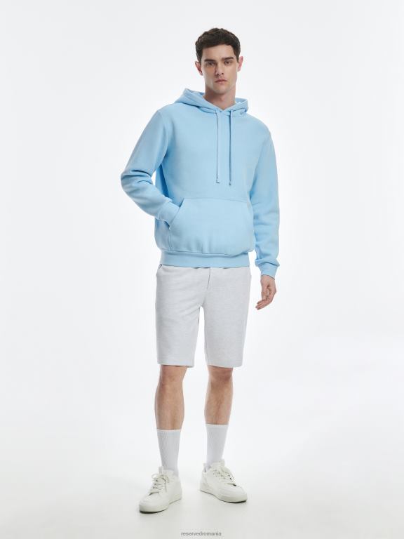 gri deschis Reserved bărbați îmbrăcăminte pantaloni scurți obișnuiți 648HZ1423