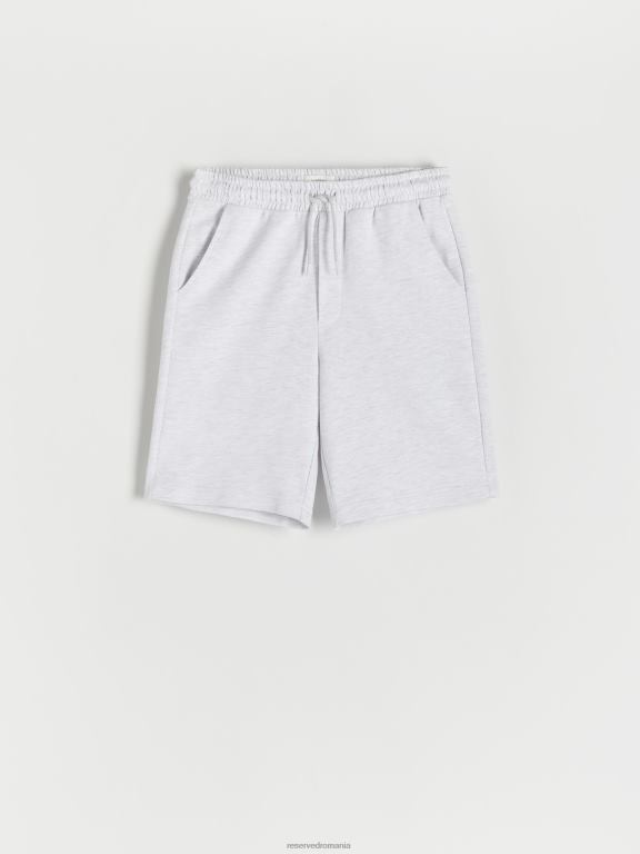 gri deschis Reserved bărbați îmbrăcăminte pantaloni scurți obișnuiți 648HZ1423