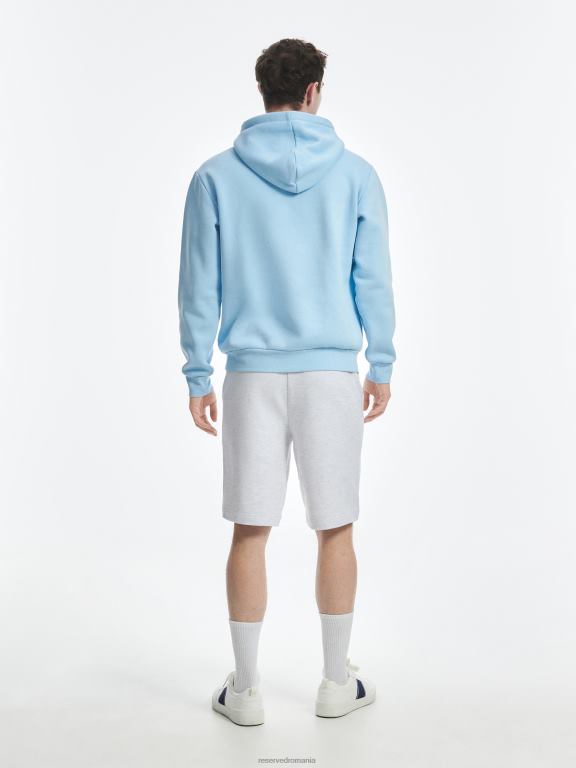 gri deschis Reserved bărbați îmbrăcăminte pantaloni scurți obișnuiți 648HZ1423