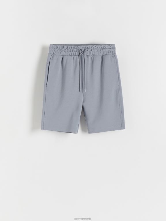 gri deschis Reserved bărbați îmbrăcăminte pantaloni scurți obișnuiți 648HZ1435