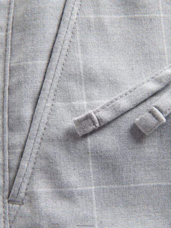 gri deschis Reserved bărbați îmbrăcăminte pantaloni scurți obișnuiți 648HZ1460