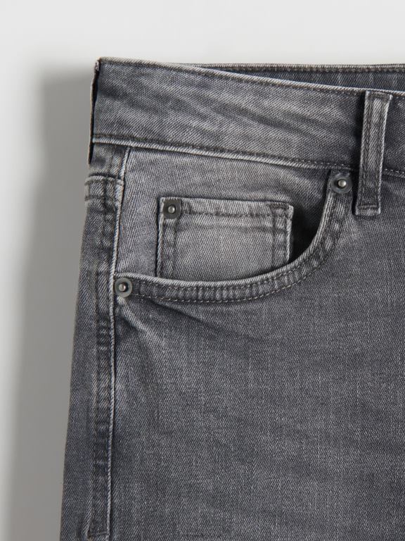 gri deschis Reserved femei îmbrăcăminte blugi boyfriend slim 648HZ774