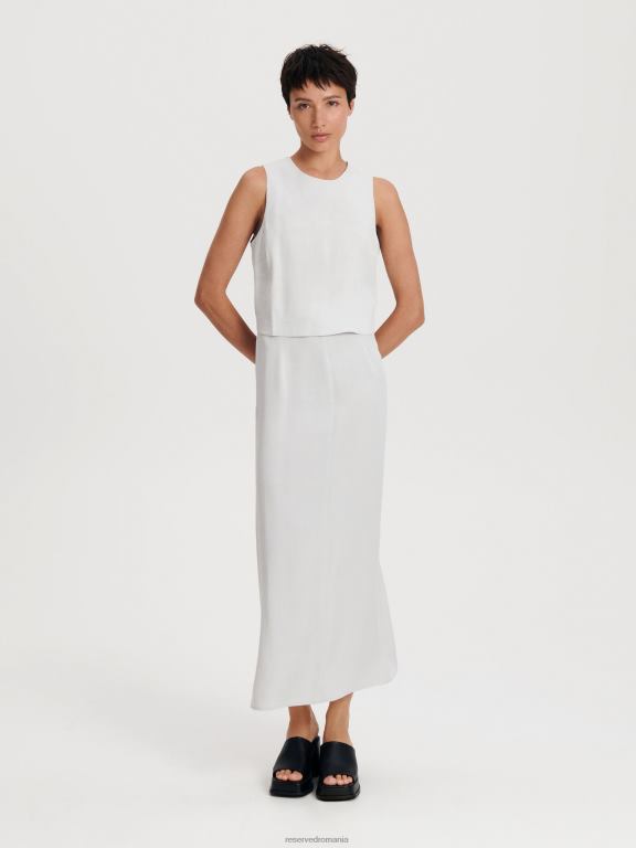 gri deschis Reserved femei îmbrăcăminte fusta 648HZ55