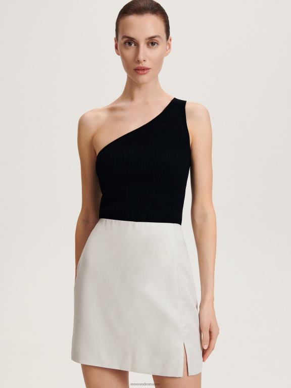 gri deschis Reserved femei îmbrăcăminte fustă 648HZ594