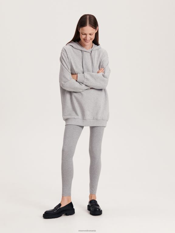 gri deschis Reserved femei îmbrăcăminte jambiere din jerseu melange 648HZ680