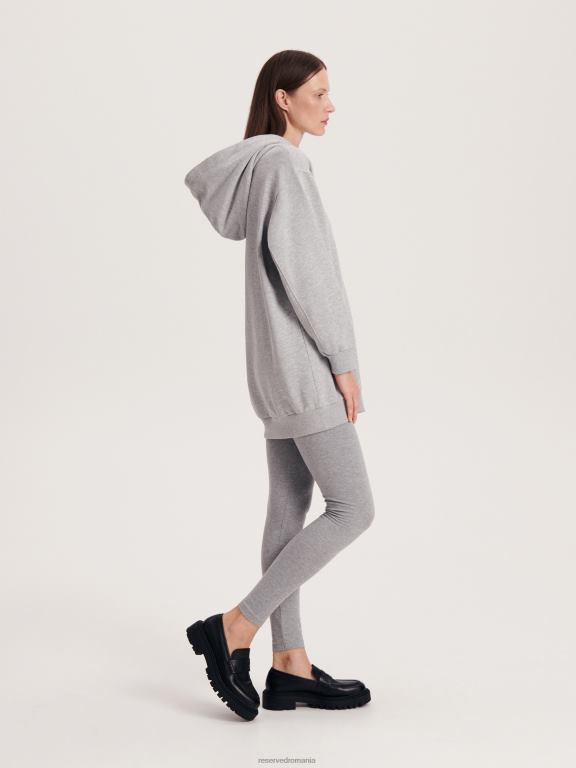 gri deschis Reserved femei îmbrăcăminte jambiere din jerseu melange 648HZ680