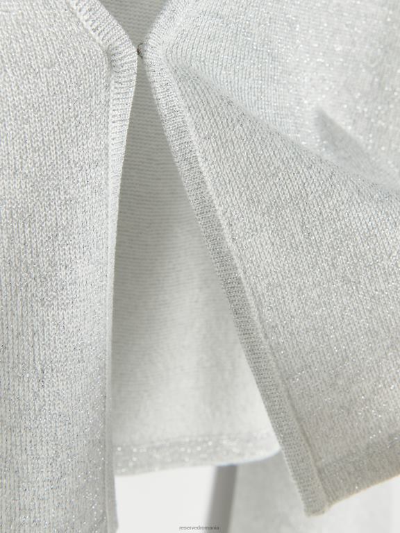 gri deschis Reserved femei îmbrăcăminte pulover din jerseu strălucitor 648HZ939