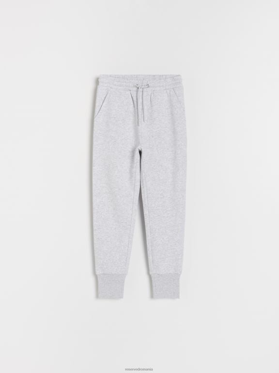 gri deschis Reserved fetelor îmbrăcăminte pantaloni de trening 648HZ1894