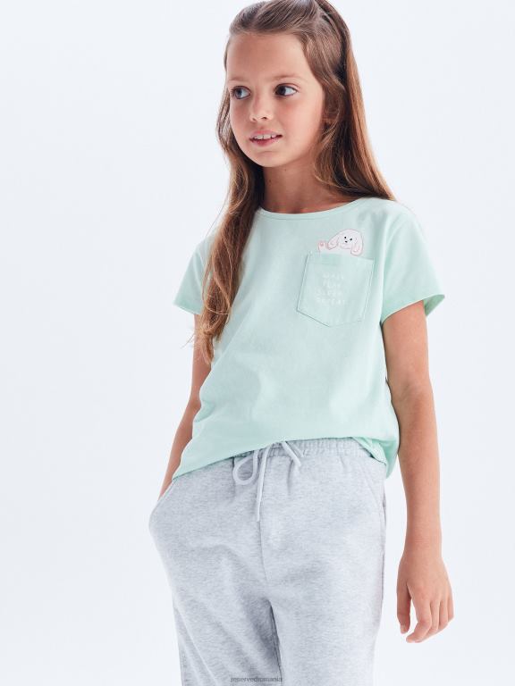 gri deschis Reserved fetelor îmbrăcăminte pantaloni de trening 648HZ1894