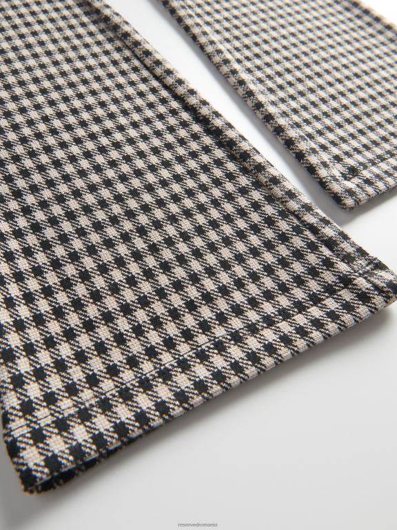 gri inchis Reserved fetelor îmbrăcăminte pantaloni 648HZ1709