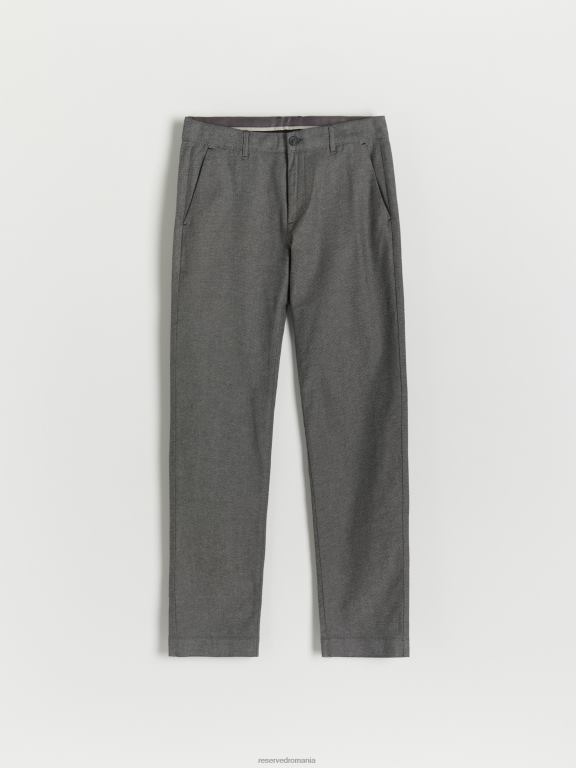 gri mijlociu Reserved bărbați îmbrăcăminte pantaloni chino slim fit noi 648HZ1502