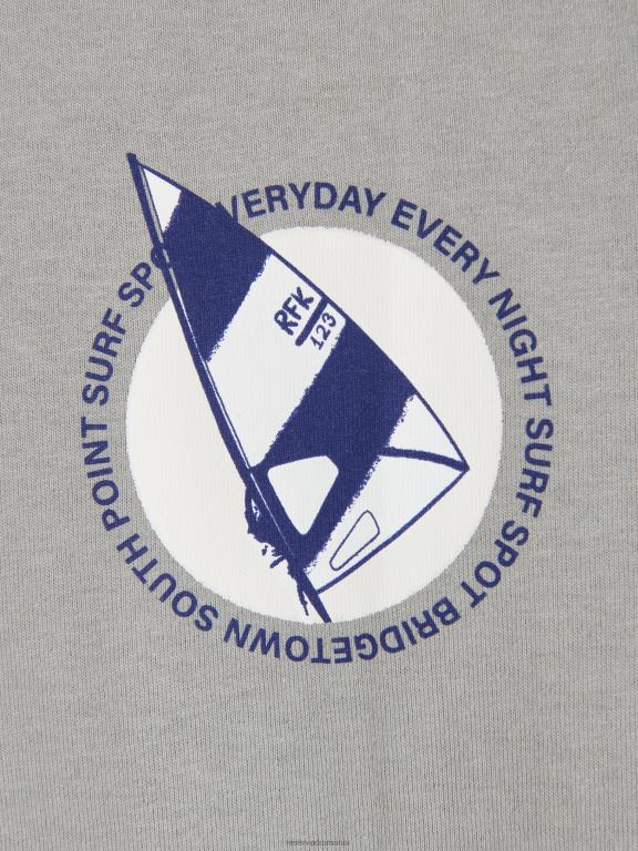 gri mijlociu Reserved bărbați îmbrăcăminte tricou regulat cu imprimeu 648HZ1311