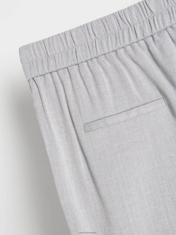 gri mijlociu Reserved femei îmbrăcăminte pantaloni noi cu pliu presat 648HZ671