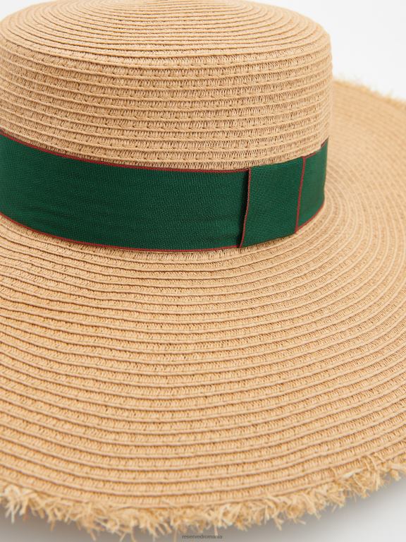 grâu Reserved femei accesorii pălărie împletită 648HZ1012