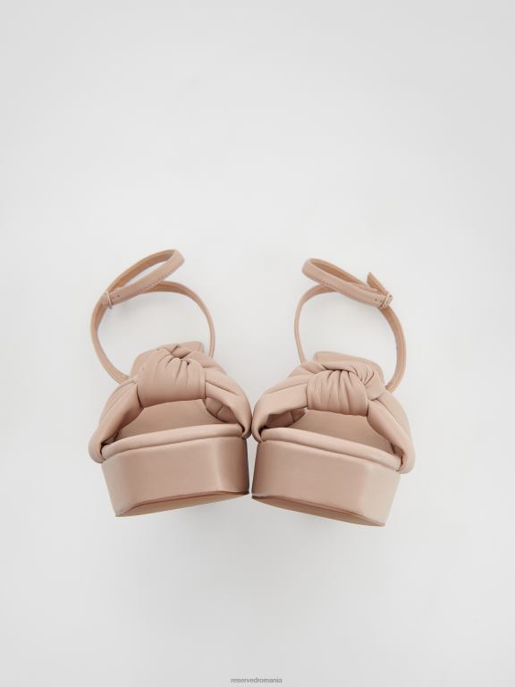 grâu Reserved femei pantofi sandale cu toc înalt 648HZ970