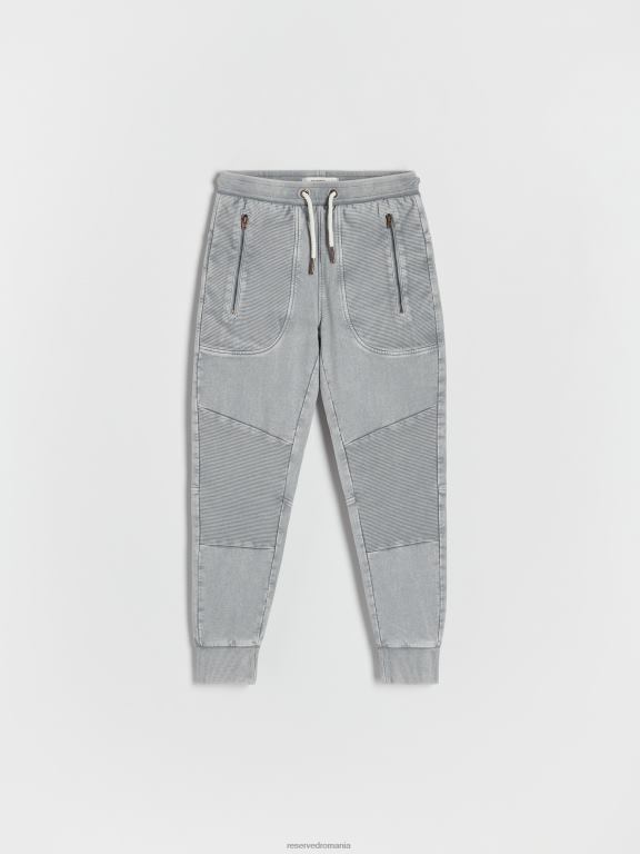 gri deschis Reserved băieți îmbrăcăminte pantaloni de jogging transpirați 648HZ2184