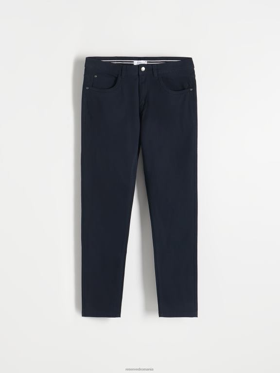 marina Reserved bărbați îmbrăcăminte pantaloni din bumbac slim fit 648HZ1119