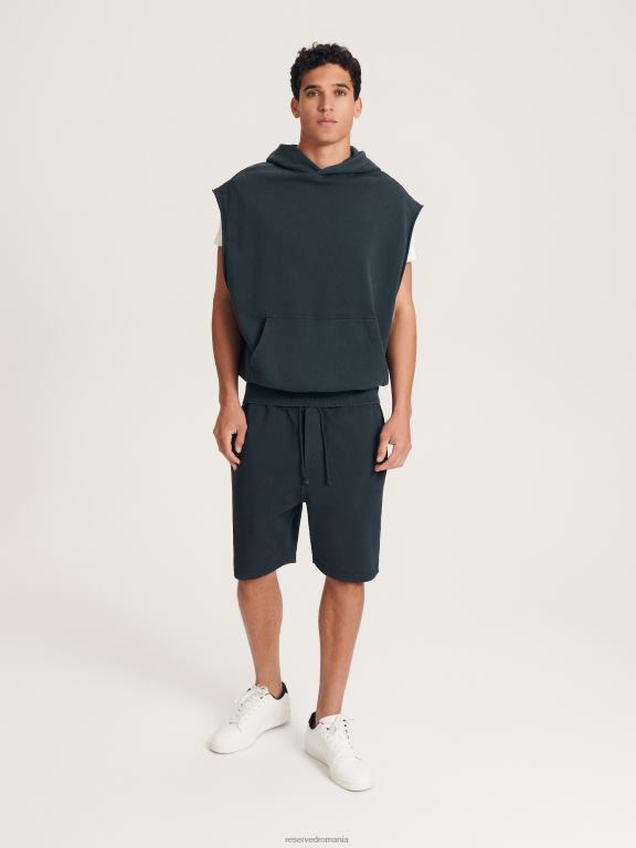 gri deschis Reserved bărbați îmbrăcăminte hanorac fără mâneci 648HZ1599