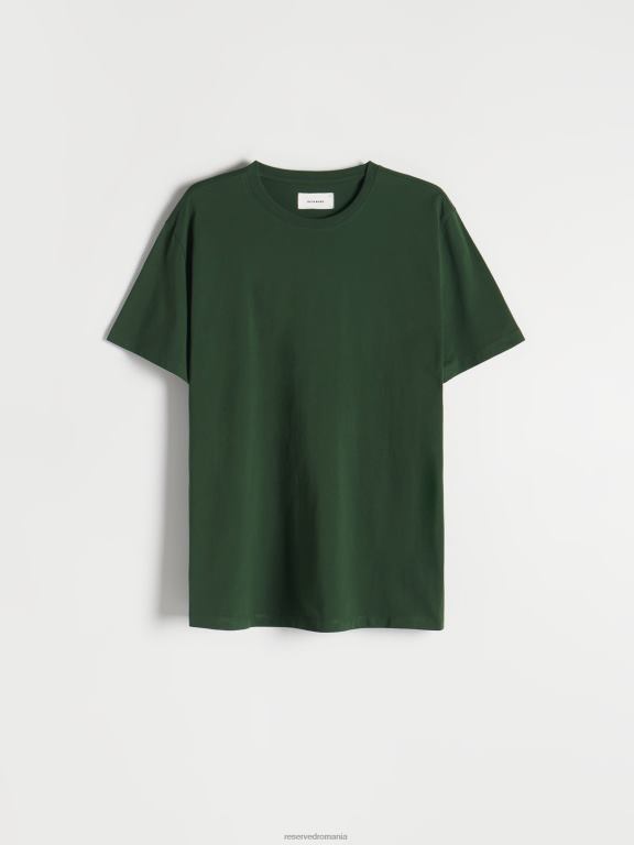 cafea Reserved bărbați îmbrăcăminte tricou cu potrivire regulată în stil nou 648HZ1194