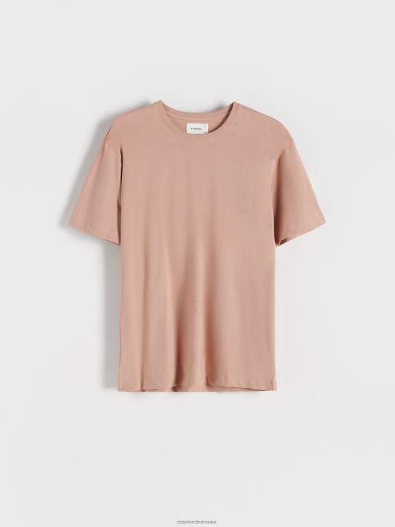 maro praf Reserved bărbați îmbrăcăminte tricou supradimensionat 648HZ1280