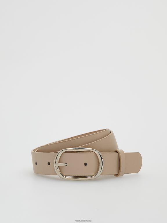 bej Reserved femei accesorii centura cu catarama 648HZ1029