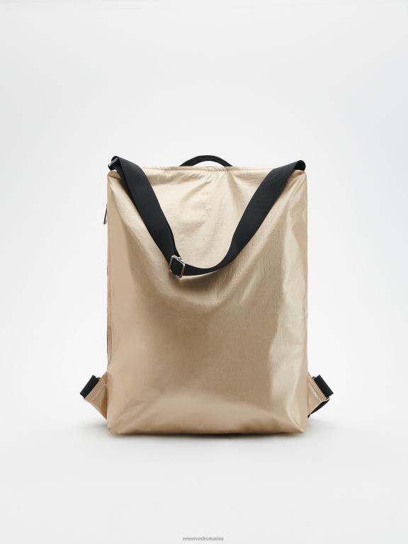 de aur Reserved femei accesorii rucsac cu maner 648HZ154
