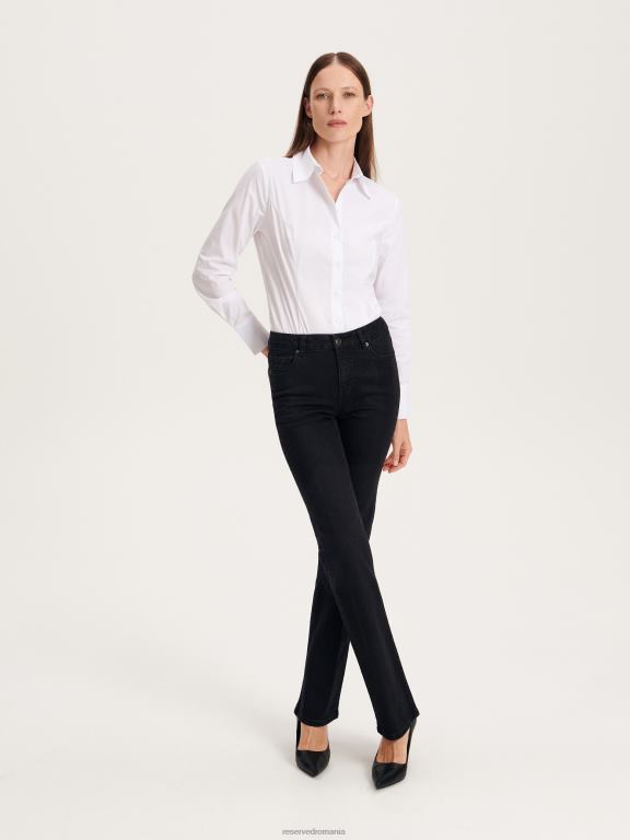 negru Reserved femei îmbrăcăminte pantaloni de blugi 648HZ810