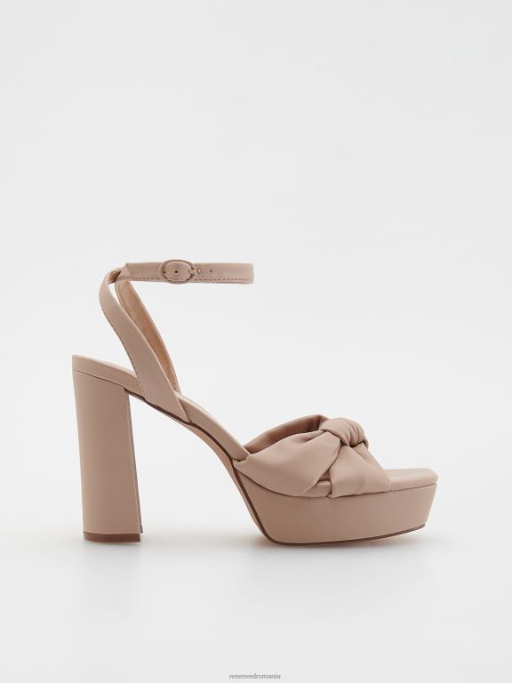 grâu Reserved femei pantofi sandale cu toc înalt 648HZ970