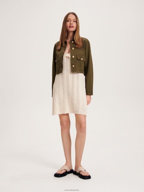 nud Reserved femei îmbrăcăminte rochie ajurata 648HZ937